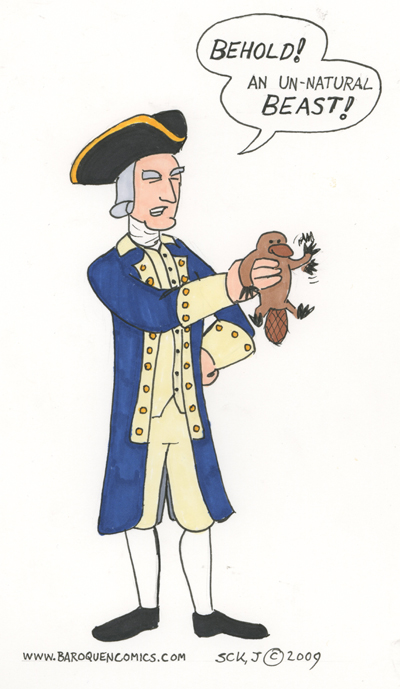 Captain Cook Discovers The Platypus